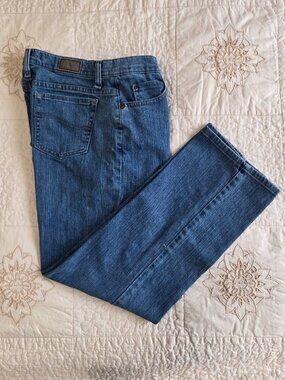 Lee Relaxed Straight Leg Jeans, Medium Wash, 6S